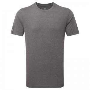 Dark Grey Montane Phase Men's T Shirts | SLV67100FK