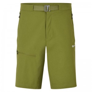 Green Montane Tenacity Men's Shorts | EOX9978DB