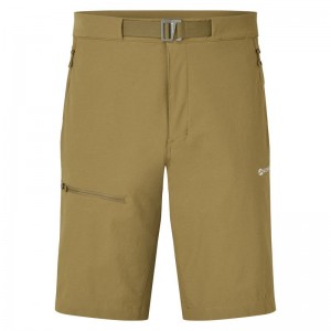 Green Montane Tenacity Men's Shorts | PDE7586UA