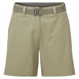 Khaki Montane Terra Stretch Lite Women's Shorts | BFT225ZG