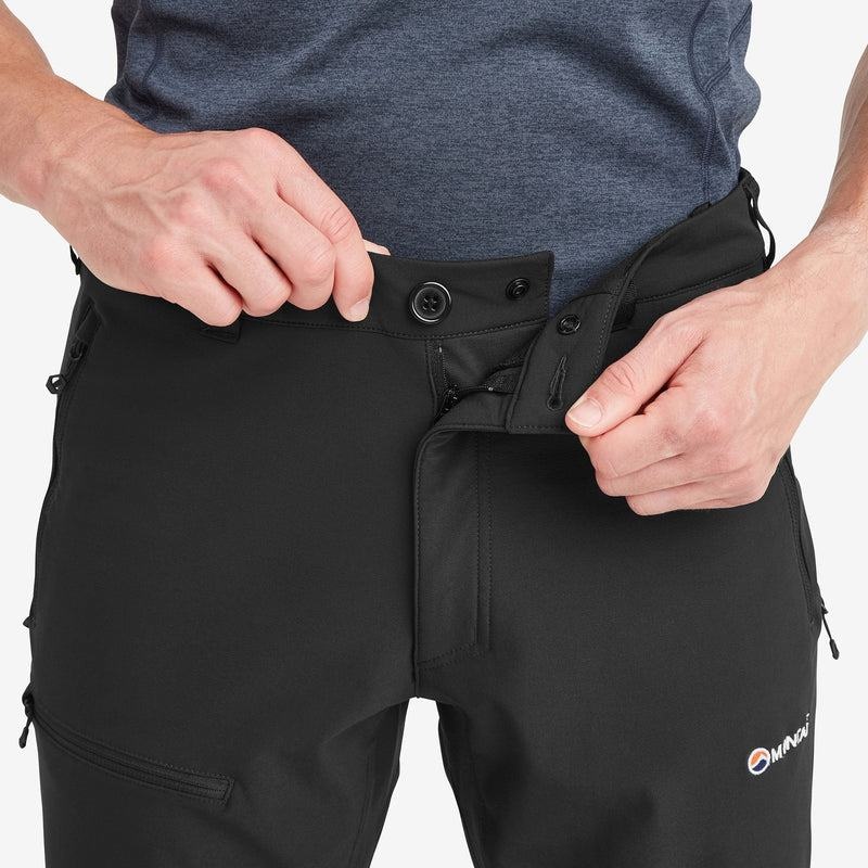 Black Montane Dynamic XT Thermal Mountain Men's Pants | OSH298LZ