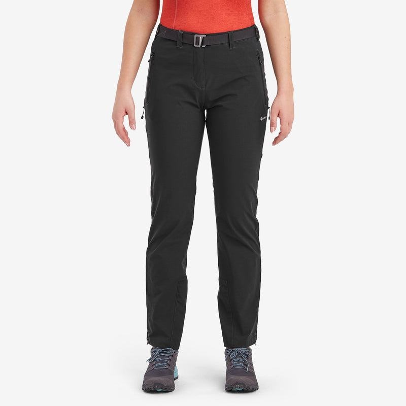 Black Montane Terra Stretch Women's Trousers | VMZ55AL