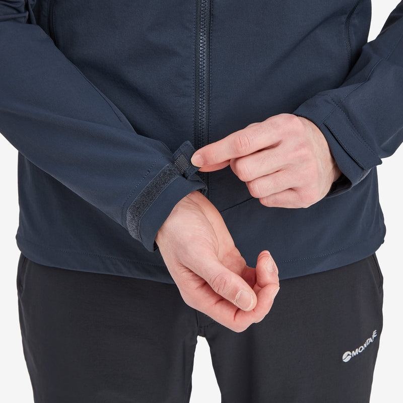 Dark Blue Montane Dyno LT Men's Softshell Jackets | SAD1538AT