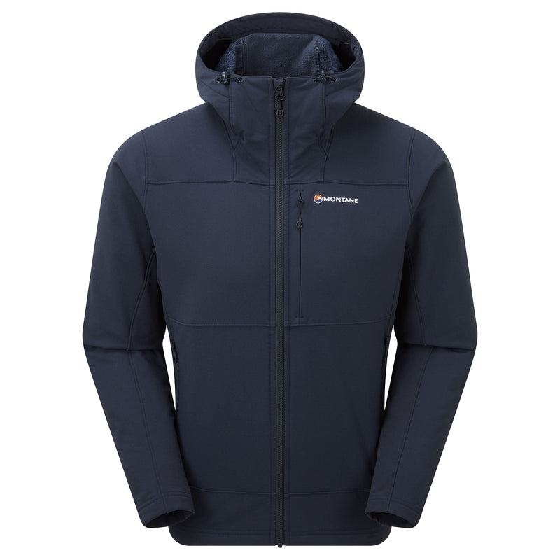 Dark Blue Montane Krypton Men\'s Softshell Jackets | VPC6099SZ