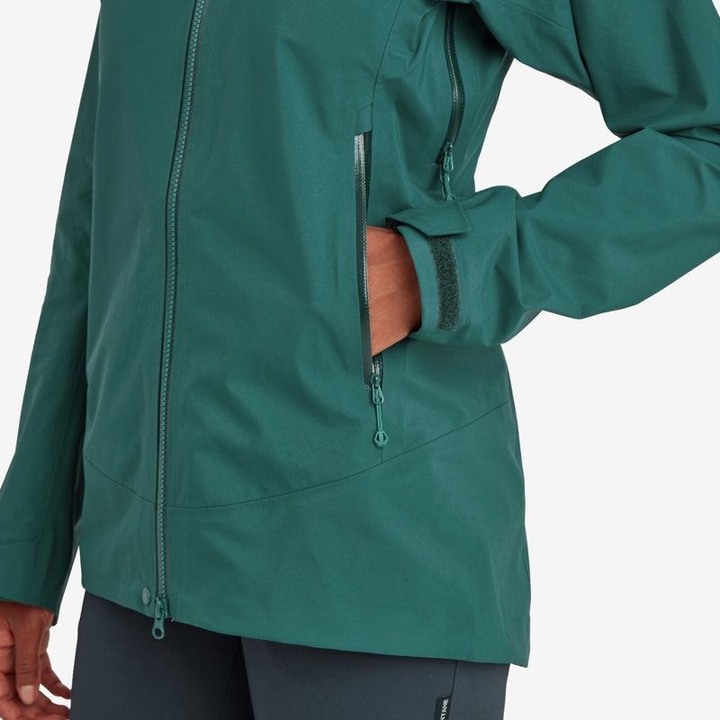 Dark Green Montane Phase XT Women's Waterproof Jackets | XLT10065IO