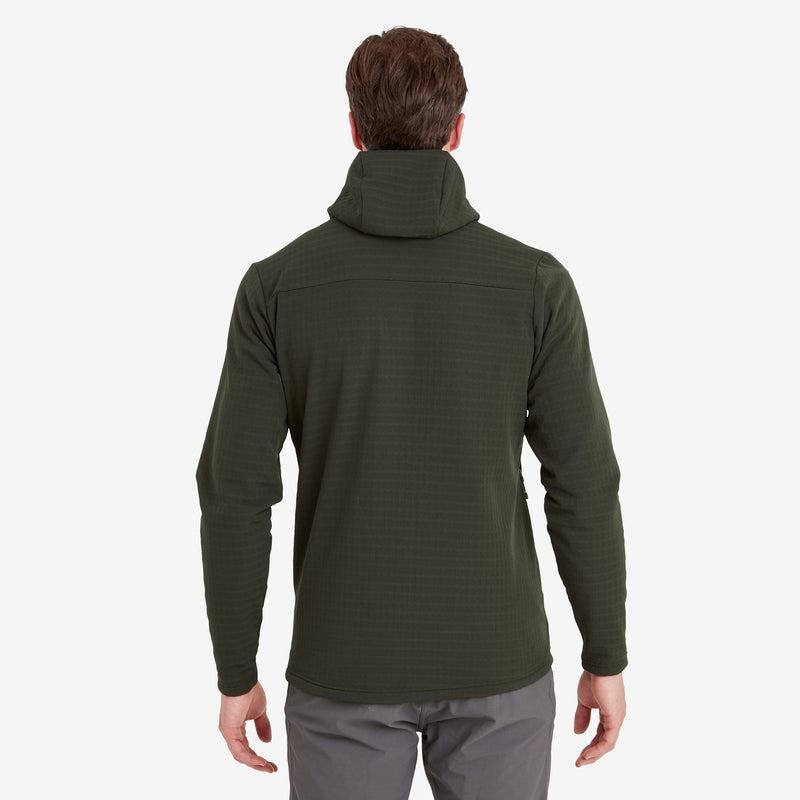 Dark Green Montane Protium XT Hooded Men's Fleece Jackets | SLW6231WC