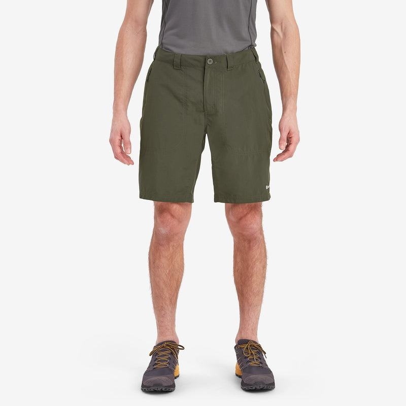 Dark Green Montane Terra Men's Shorts | HYB7228PM