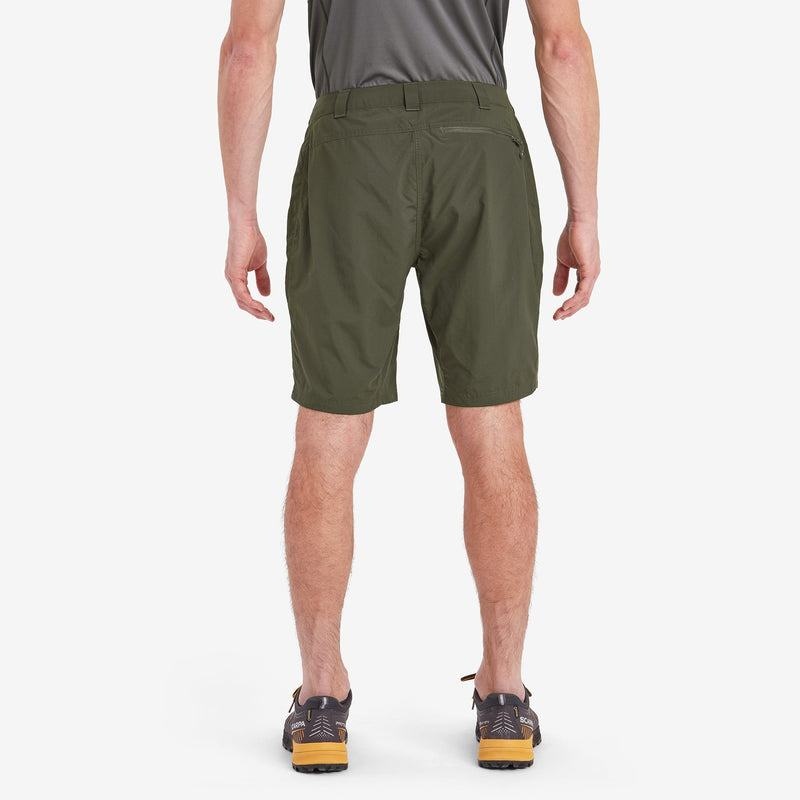 Dark Green Montane Terra Men's Shorts | HYB7228PM