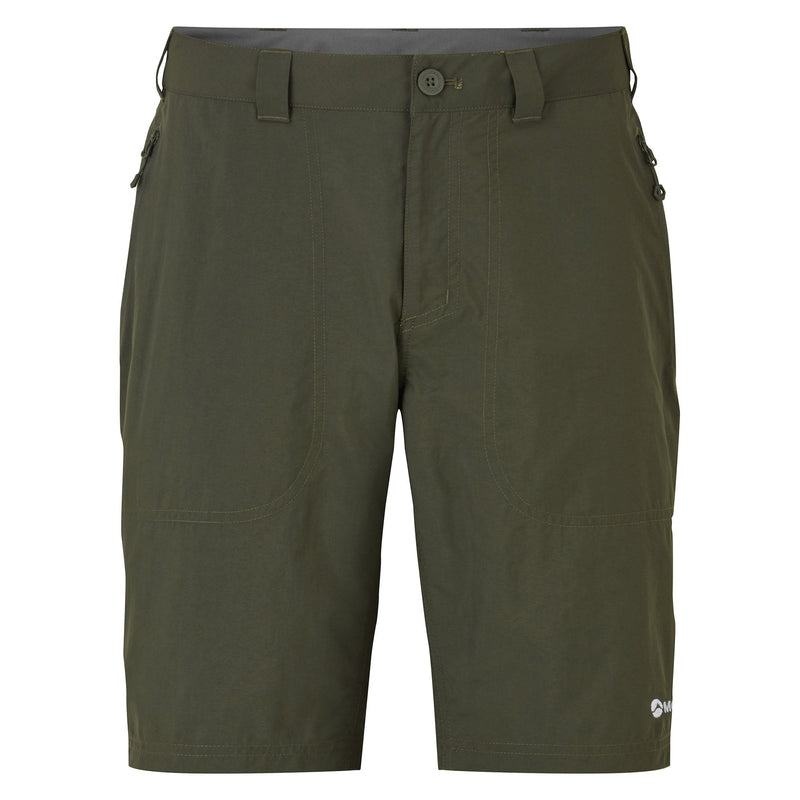 Dark Green Montane Terra Men\'s Shorts | HYB7228PM