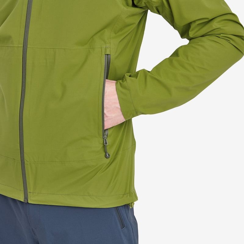 Green Montane Minimus Lite Men's Waterproof Jackets | QCD5854BT