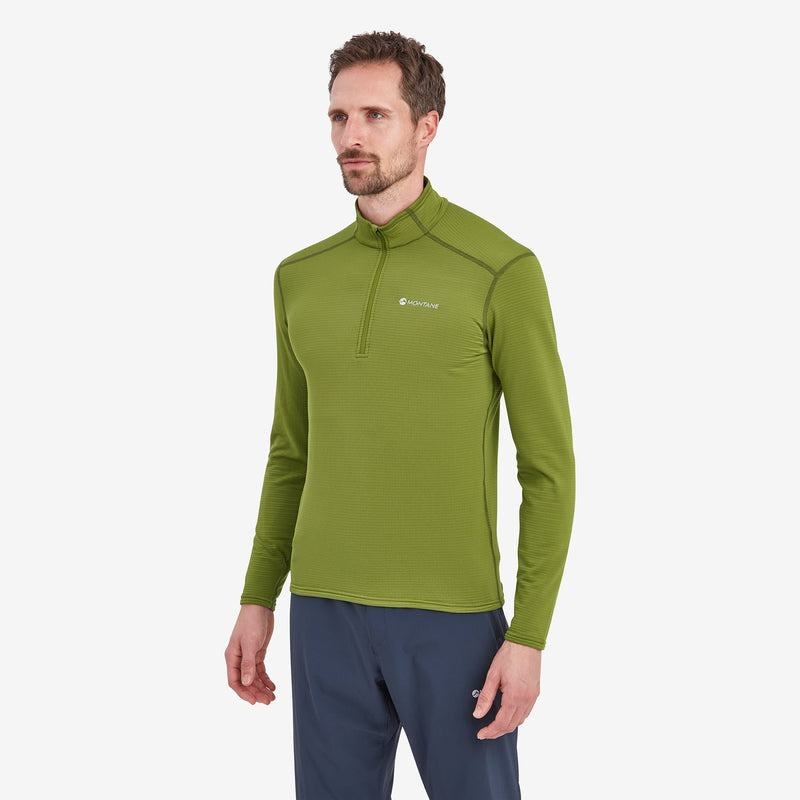 Green Montane Protium Lite Pull On Men's Fleece | MRS7164HG