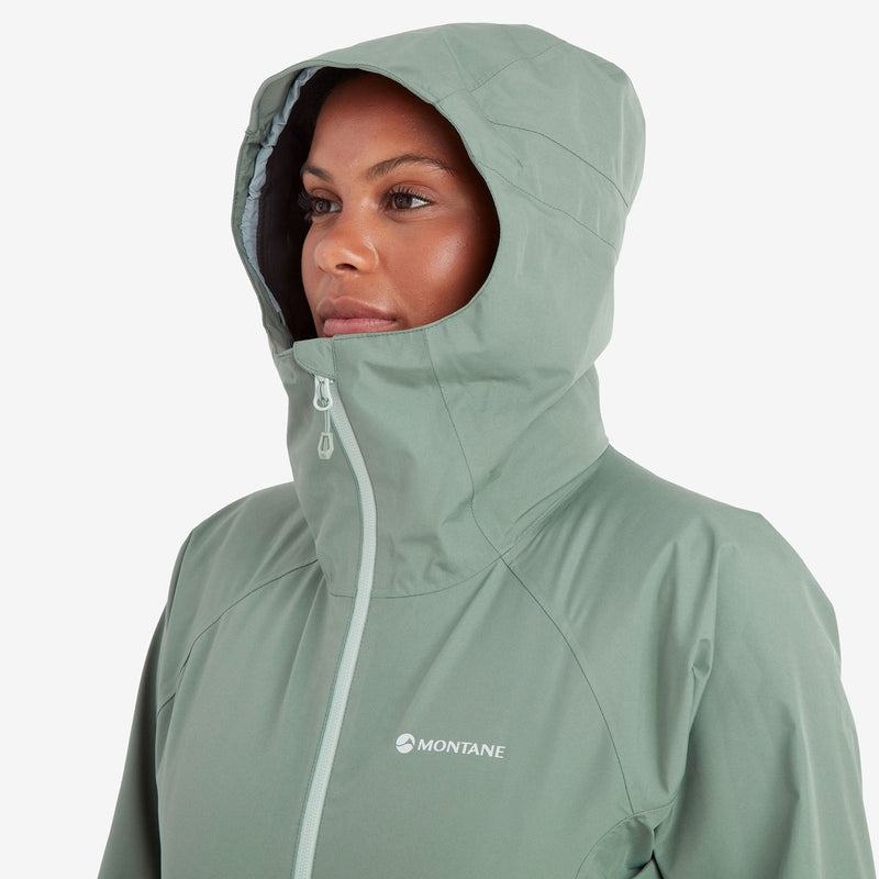 Grey Green Montane Spirit Women's Waterproof Jackets | RPC9474IJ