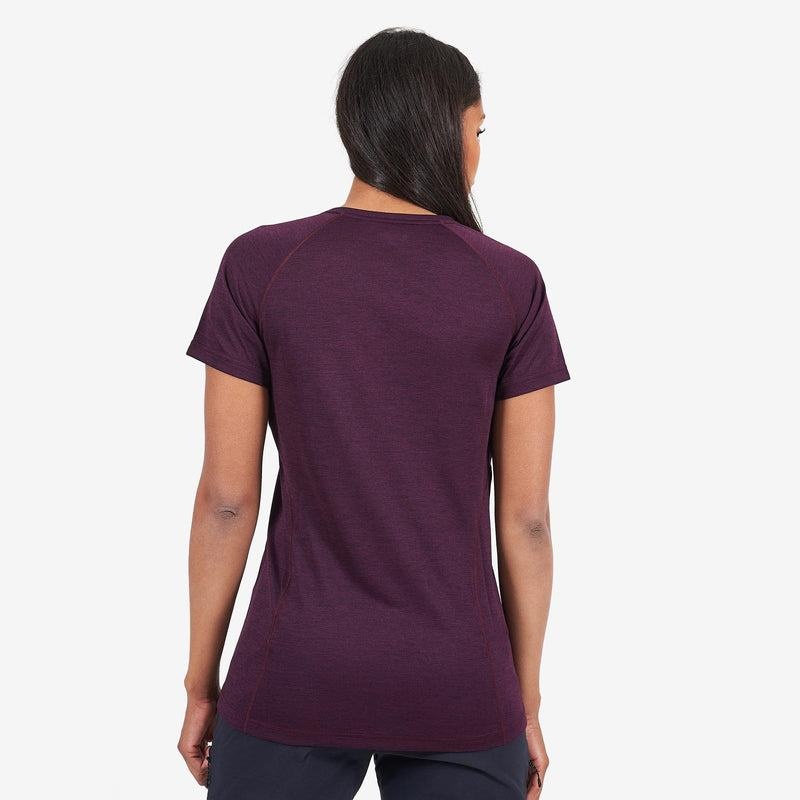 Purple Montane Dart Women's T Shirts | HNO6568SH
